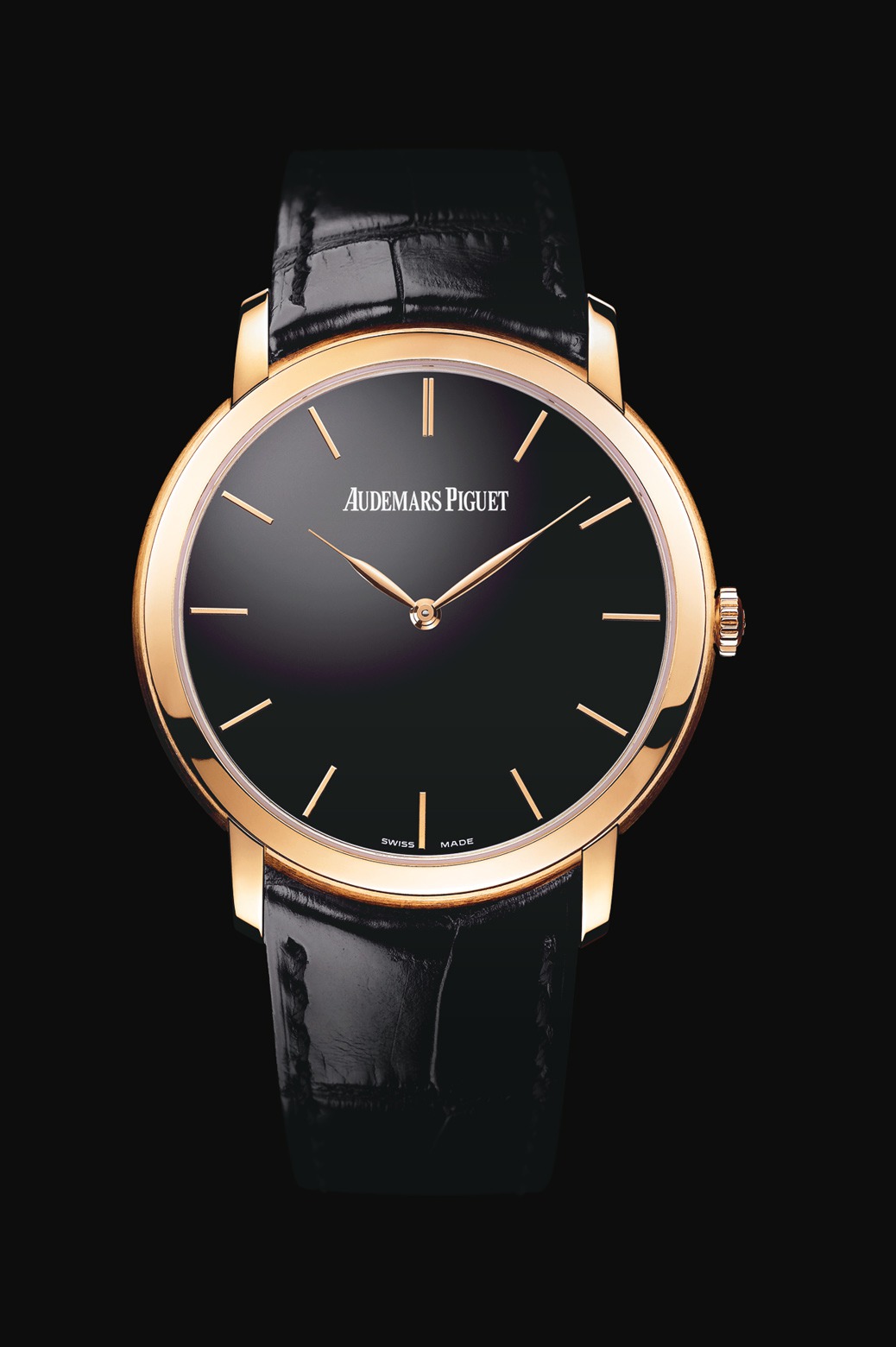 Audemars Piguet Jules Audemars Extra-Thin Pink Gold watch REF: 15180OR.OO.A002CR.01 - Click Image to Close